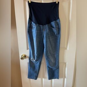 a:glow maternity jeans • size 4